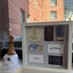 SHADOW BOX MATCH BOX ART WORK!!